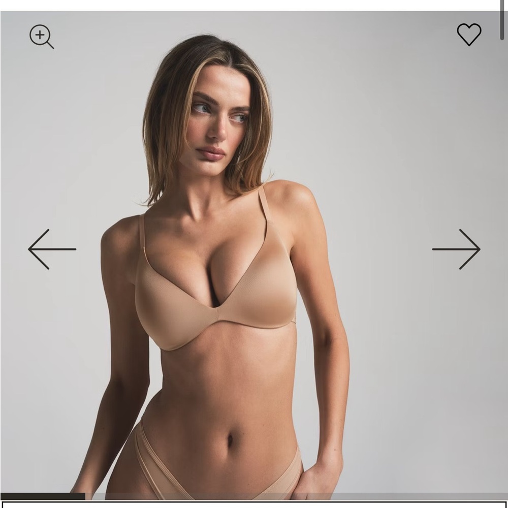 Skims super push up bra